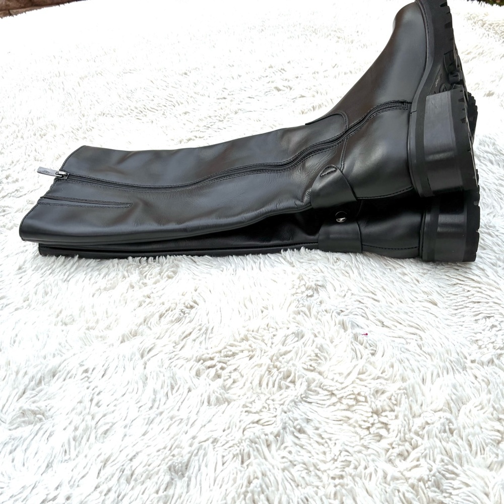 La Canadienne NWOT Cava Waterproof Black Leather Boots Sz 6.5 - Picture 10 of 11